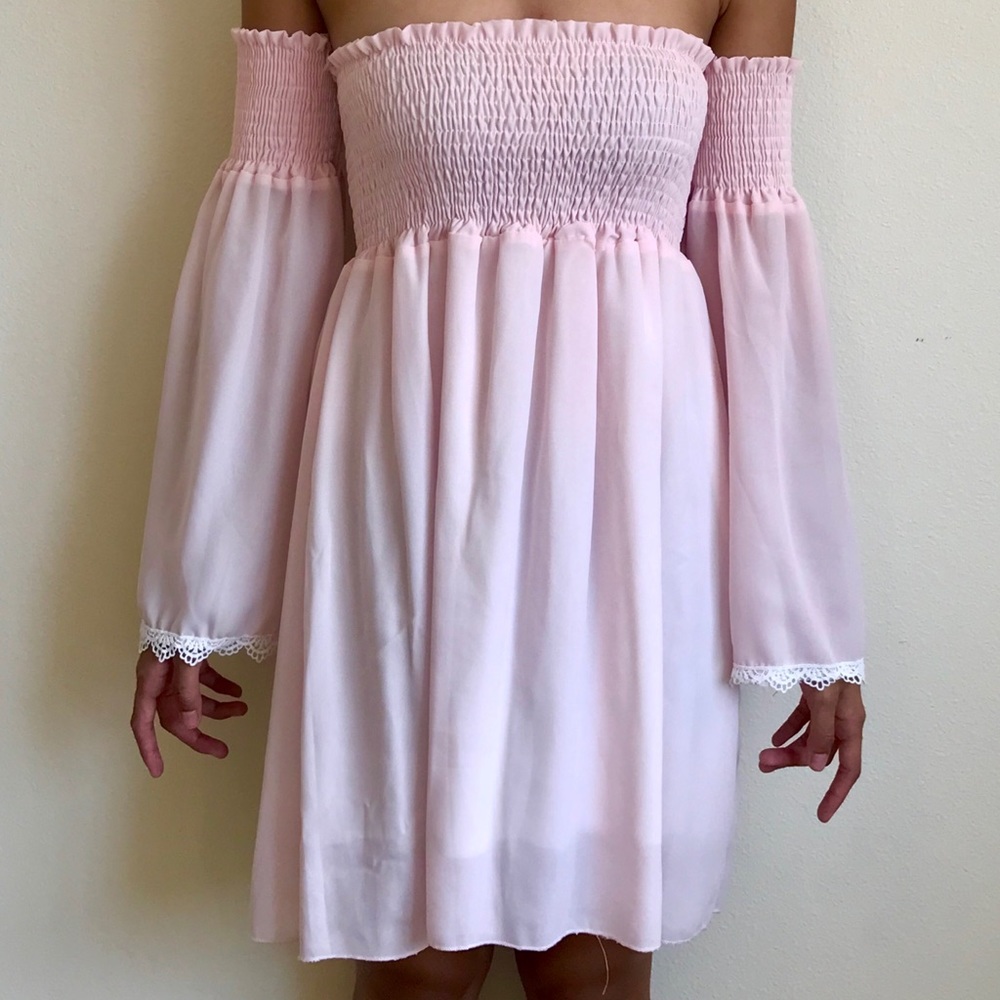 Off the shoulder dress